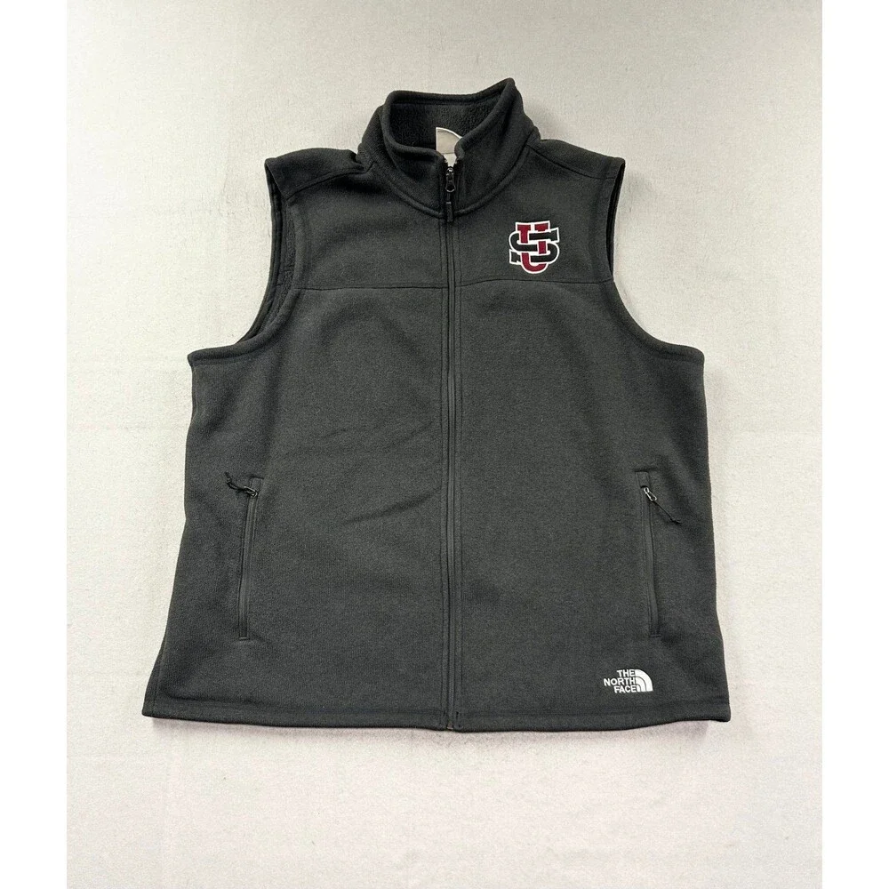 The North Face Men’s Full Zip Fleece Vest XXL Black